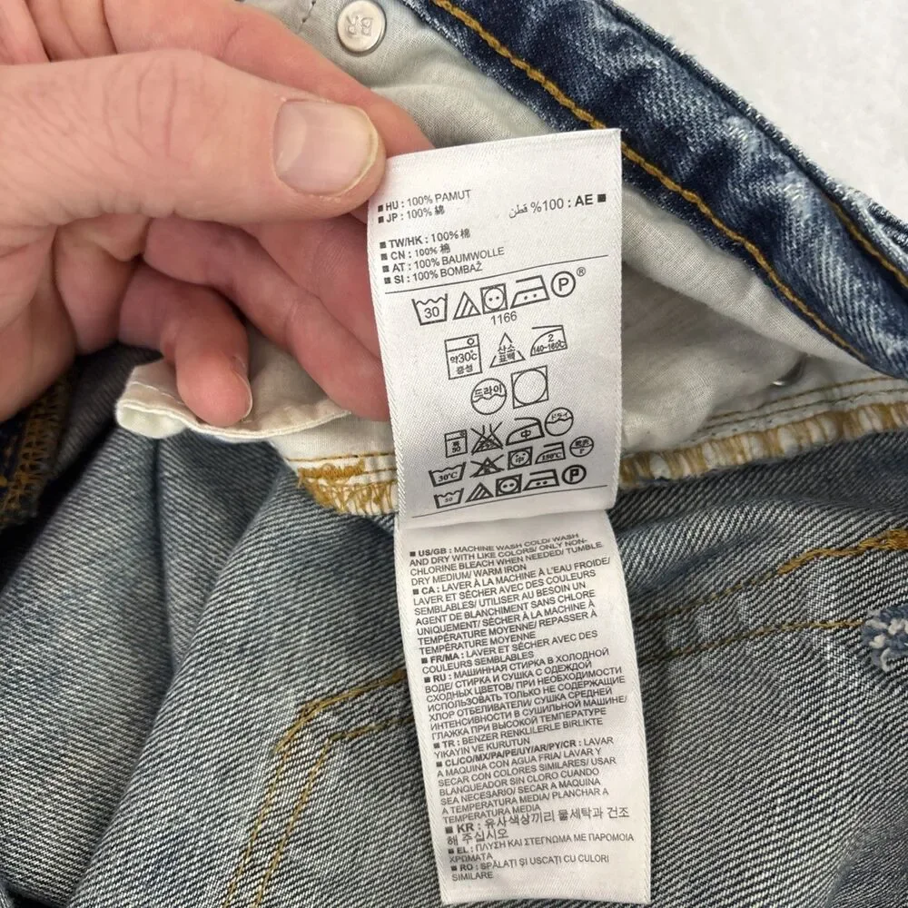 Banana Republic Jeans Men's 34 x 34 Straight Leg Medium Denim